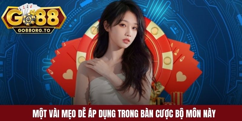 Một vài mẹo dễ áp dụng trong bàn cược bộ môn này